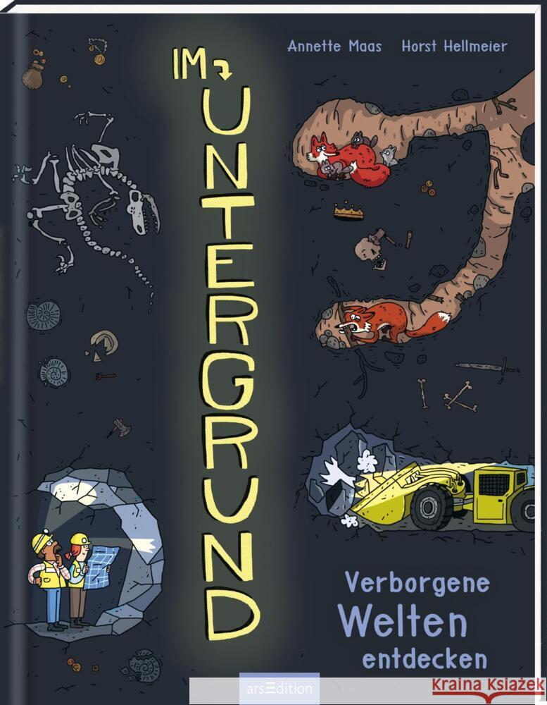 Im Untergrund Maas, Annette 9783845862903 ars edition - książka