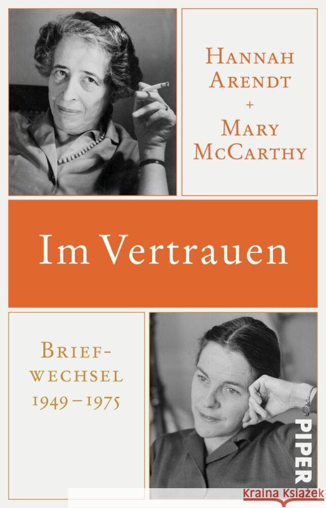 Im Vertrauen Arendt, Hannah; McCarthy, Mary 9783492316996 Piper - książka