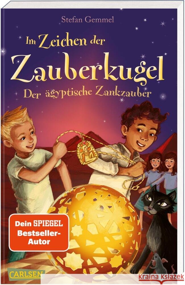 Im Zeichen der Zauberkugel 3: Der ägyptische Zankzauber Gemmel, Stefan 9783551321664 Carlsen - książka