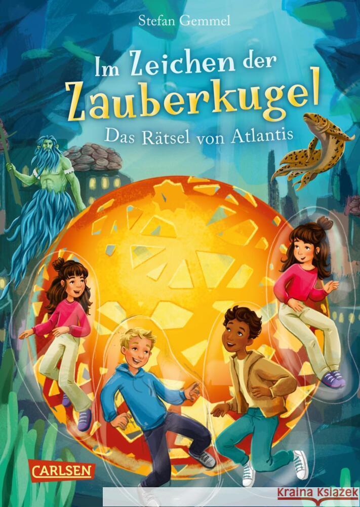 Im Zeichen der Zauberkugel - Das Rätsel von Atlantis Gemmel, Stefan 9783551651761 Carlsen - książka