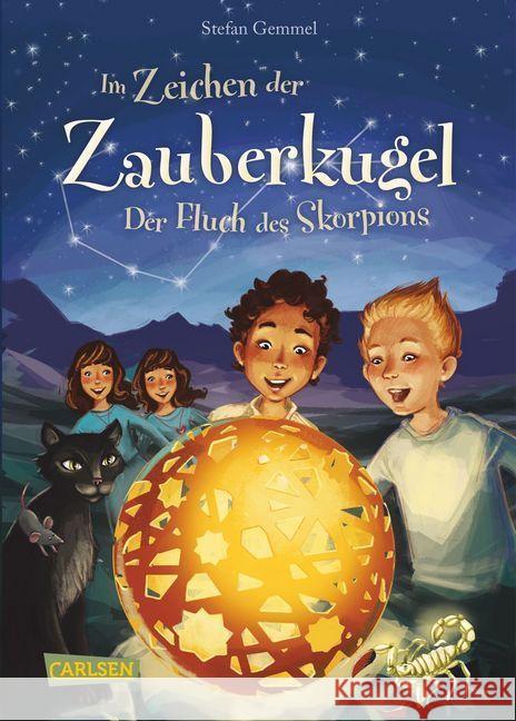 Im Zeichen der Zauberkugel - Der Fluch des Skorpions Gemmel, Stefan 9783551651143 Carlsen - książka