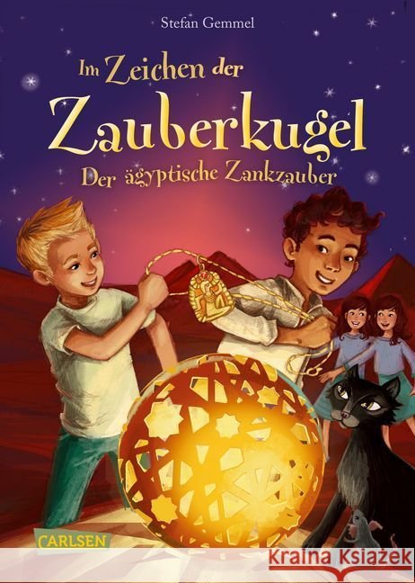 Im Zeichen der Zauberkugel, Der ägyptische Zankzauber Gemmel, Stefan 9783551651150 Carlsen - książka