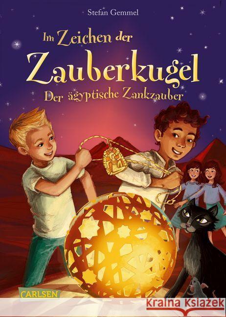 Im Zeichen der Zauberkugel, Der ägyptische Zankzauber Gemmel, Stefan 9783551651150 Carlsen - książka