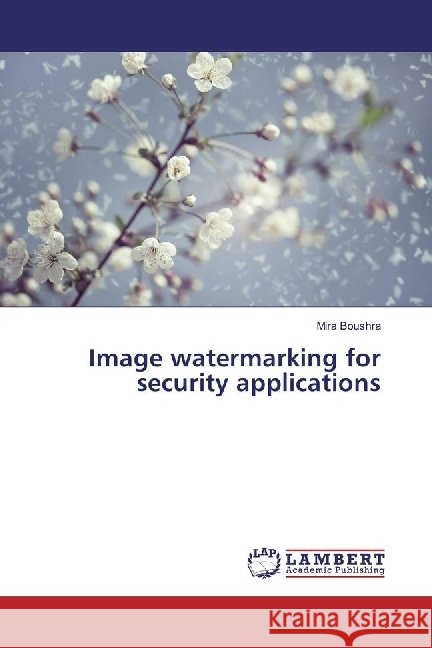 Image watermarking for security applications Boushra, Mira 9783659919091 LAP Lambert Academic Publishing - książka