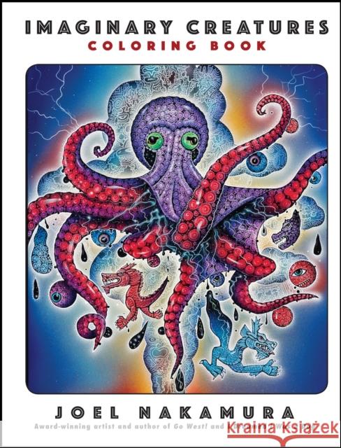 Imaginary Creatures Coloring Book  9781945652028 Leaf Storm Press - książka