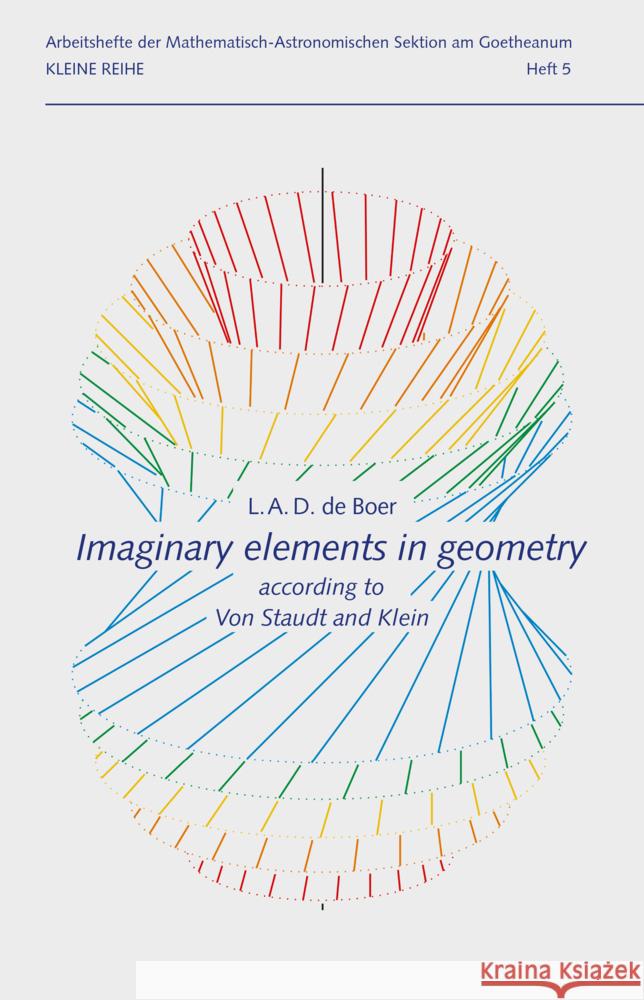 Imaginary elements in geometry de Boer, L.A.D. 9783723517444 Verlag am Goetheanum - książka