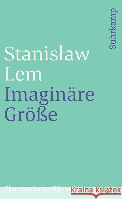 Imaginäre Größe Lem, Stanislaw 9783518390801 Suhrkamp - książka