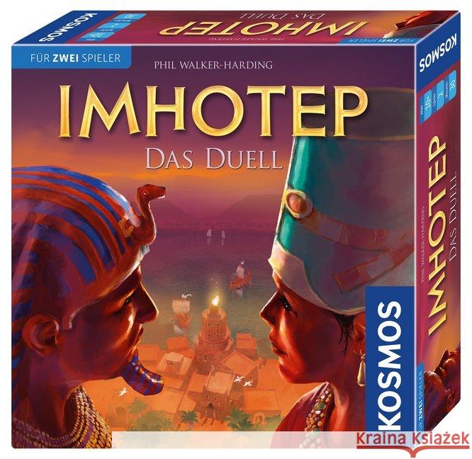 Imhotep - Das Duell (Spiel) Walker-Harding, Phil 4002051694272 Kosmos Spiele - książka