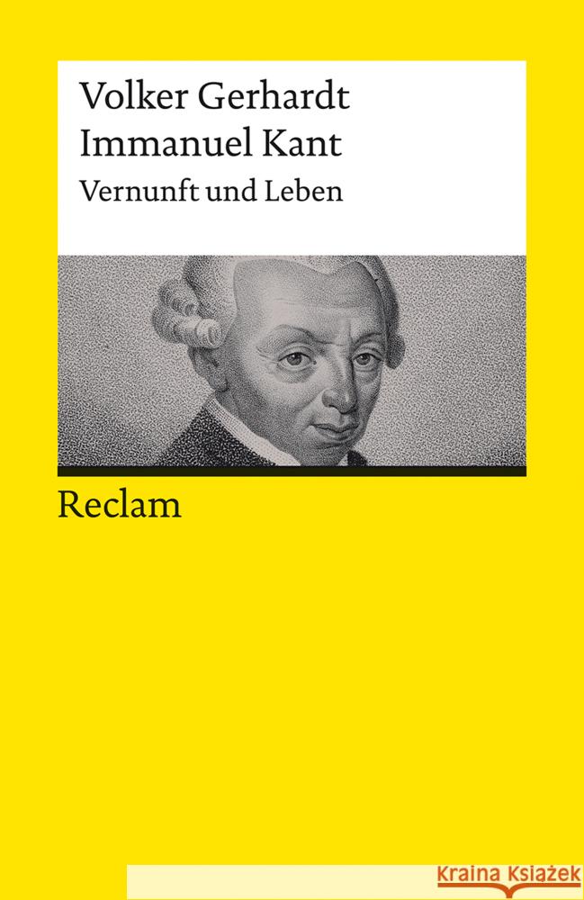 Immanuel Kant Gerhardt, Volker 9783150142288 Reclam, Ditzingen - książka