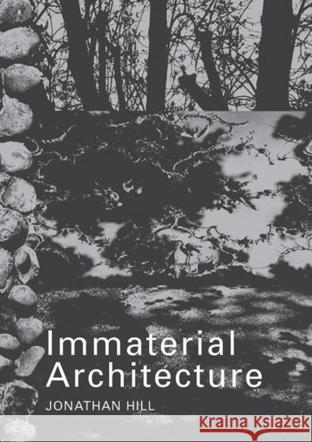 Immaterial Architecture Jonathan Hill 9780415363242  - książka