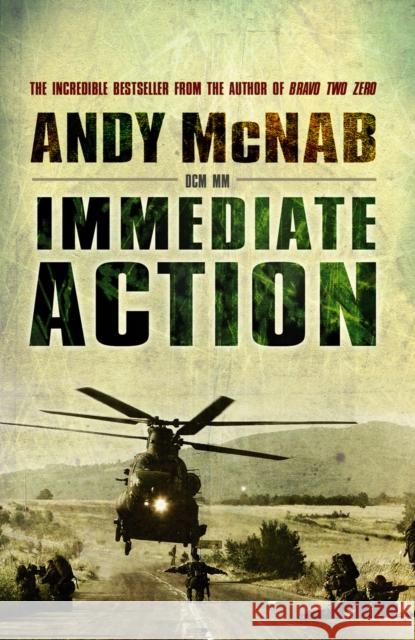 Immediate Action Andy McNab 9780552153584  - książka