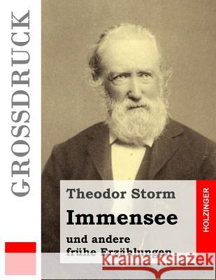 Immensee (Großdruck): und andere frühe Erzählungen Storm, Theodor 9781532852008 Createspace Independent Publishing Platform - książka