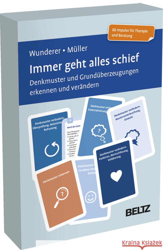 Immer geht alles schief Wunderer, Eva, Müller, Eveline 4019172100933 Beltz - książka