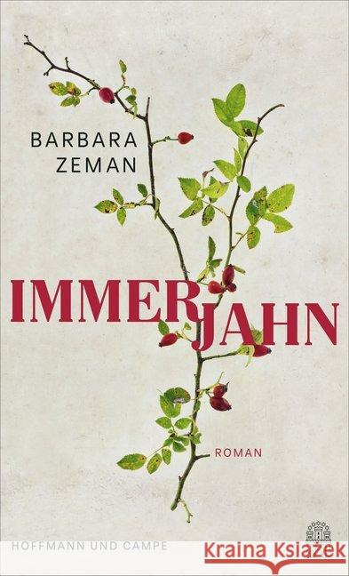 Immerjahn : Roman Zeman, Barbara 9783455004953 Hoffmann und Campe - książka