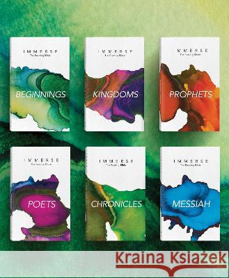 Immerse Bible Complete Set (Softcover) Tyndale                                  Institute for Bible Reading 9781496477309 Tyndale House Publishers - książka