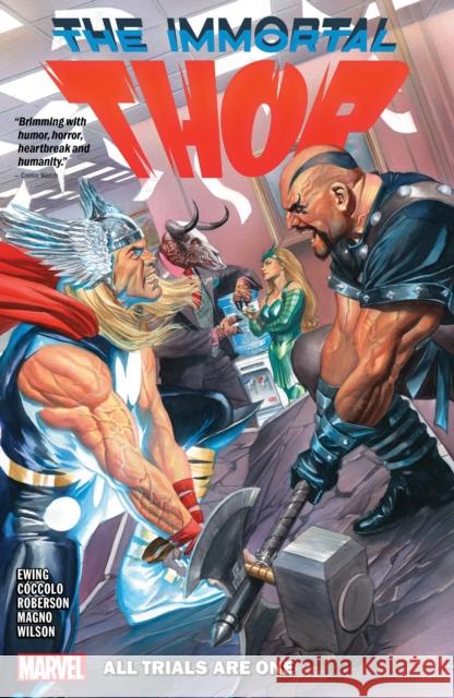 Immortal Thor Vol. 2: All Trials Are One Al Ewing 9781302954192 Marvel Comics - książka