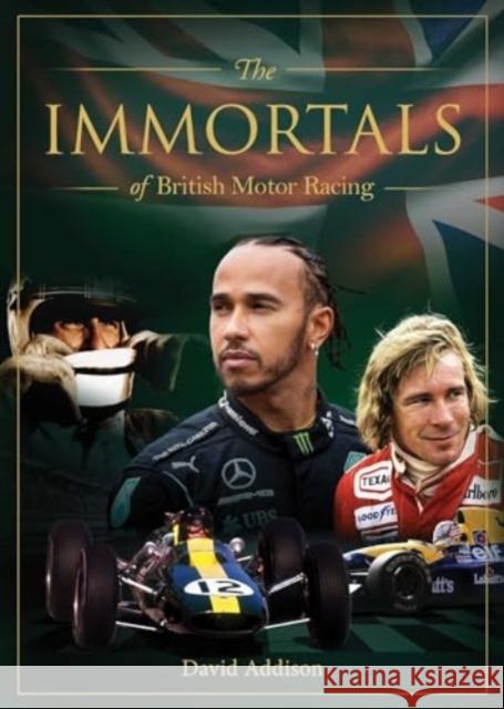 Immortals of British Motor Racing David Addison 9781922662019 Gelding Street Press - książka
