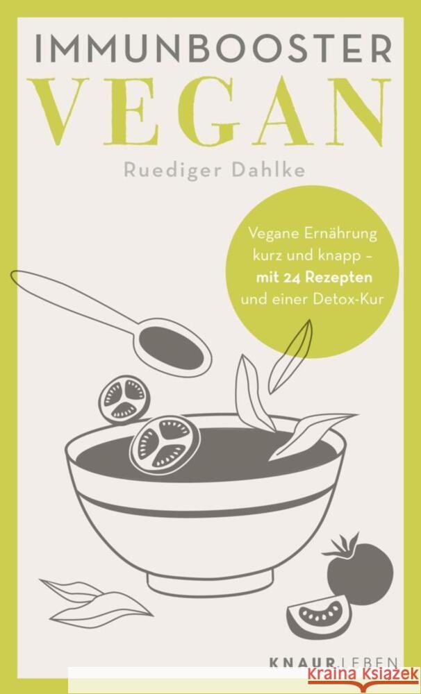 Immunbooster vegan Dahlke, Ruediger 9783426879122 Knaur MensSana TB - książka