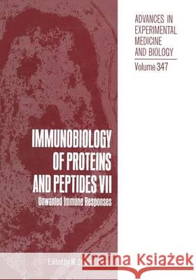 Immunobiology of Proteins and Peptides VII Atassi, M. Ed. 9780306446658 Plenum Publishing Corporation - książka