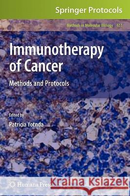 Immunotherapy of Cancer: Methods and Protocols Yotnda, Patricia 9781607617853 SPRINGER - książka