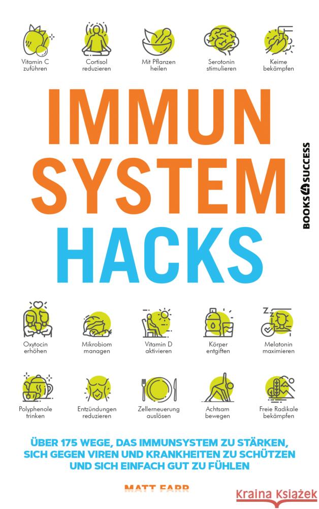 Immunsystem Hacks Farr, Matt 9783864707490 books4success - książka