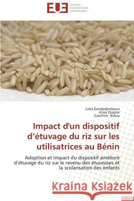 Impact d'Un Dispositif D Étuvage Du Riz Sur Les Utilisatrices Au Bénin Collectif 9783841730411 Editions Universitaires Europeennes - książka