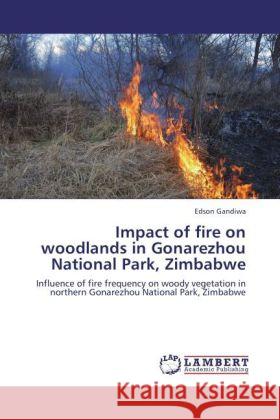 Impact of fire on woodlands in Gonarezhou National Park, Zimbabwe Gandiwa, Edson 9783846512081 LAP Lambert Academic Publishing - książka