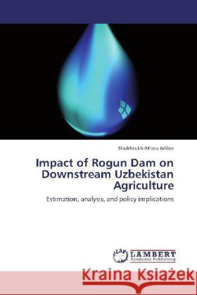 Impact of Rogun Dam on Downstream Uzbekistan Agriculture Shokhrukh-Mirzo Jalilov 9783848498871 LAP Lambert Academic Publishing - książka