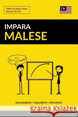 Impara il Malese - Velocemente / Facilmente / Efficiente: 2000 Vocaboli Chiave Languages, Pinhok 9781092787383 Independently Published - książka