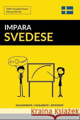 Impara lo Svedese - Velocemente / Facilmente / Efficiente: 2000 Vocaboli Chiave Languages, Pinhok 9781544739281 Createspace Independent Publishing Platform - książka