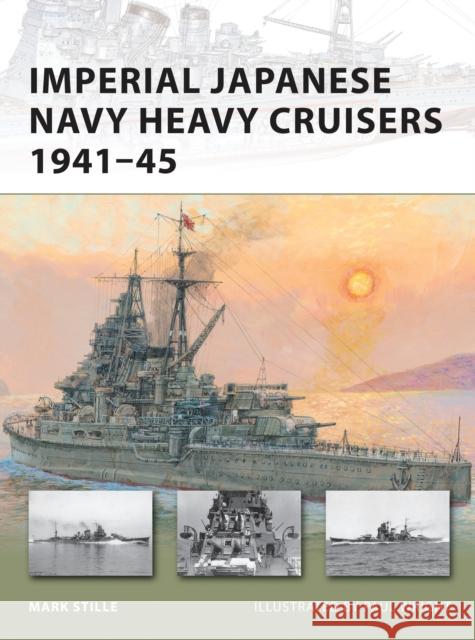 Imperial Japanese Navy Heavy Cruisers 1941-45 Mark Steele 9781849081481  - książka