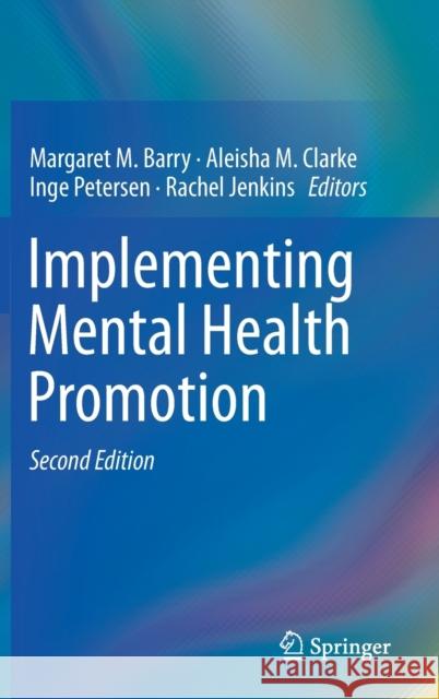 Implementing Mental Health Promotion  9783030234546 Springer - książka
