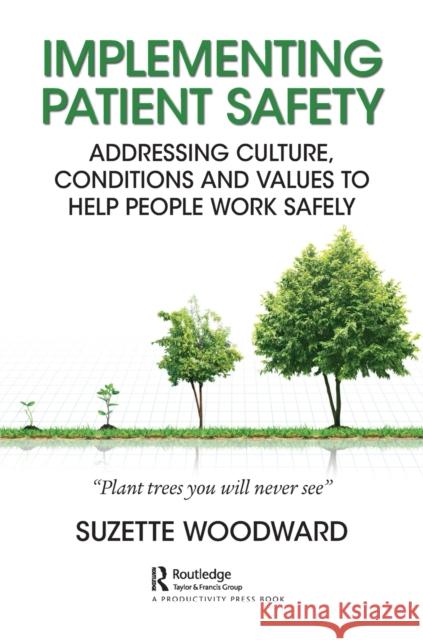 Implementing Patient Safety: Addressing Culture, Conditions, and Values to Help People Work Safely Suzette Woodward 9780815376859 Productivity Press - książka