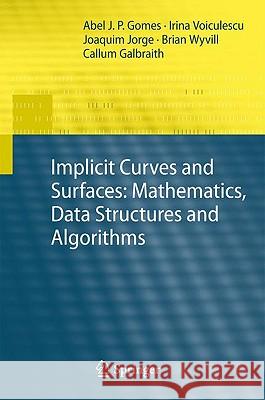 Implicit Curves and Surfaces: Mathematics, Data Structures and Algorithms Abel J. P. Gomes Irina Voiculescu Joaquim Jorge 9781848824058 Springer - książka