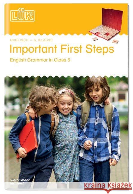 Important First Steps : English Grammar in Class 5 Vogel, Heinz   9783894147532 Westermann Lernspielverlag - książka