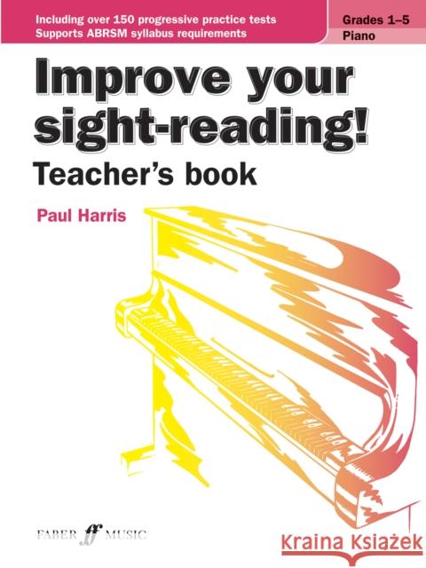 Improve Your Sight-Reading! Piano (Teacher's Book) Harris, Paul 9780571539536  - książka