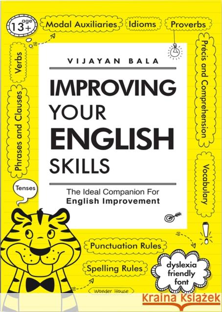Improving Your English Skills: The Ideal Companion for English Improvement Vijayan Bala 9789354407123 Wonder House Books - książka