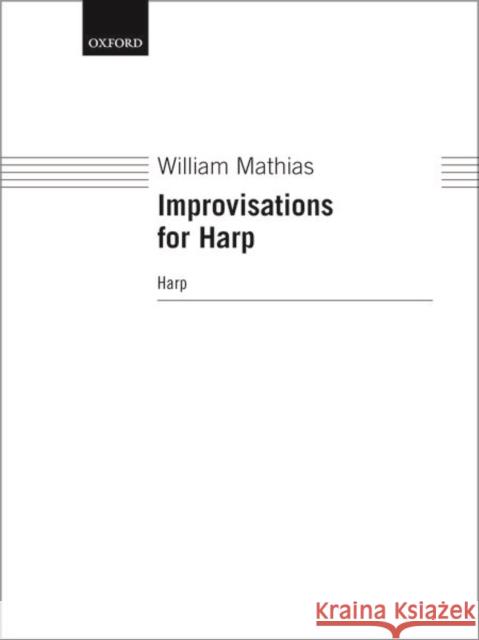 Improvisations for Harp  9780193577596 Oxford University Press - książka