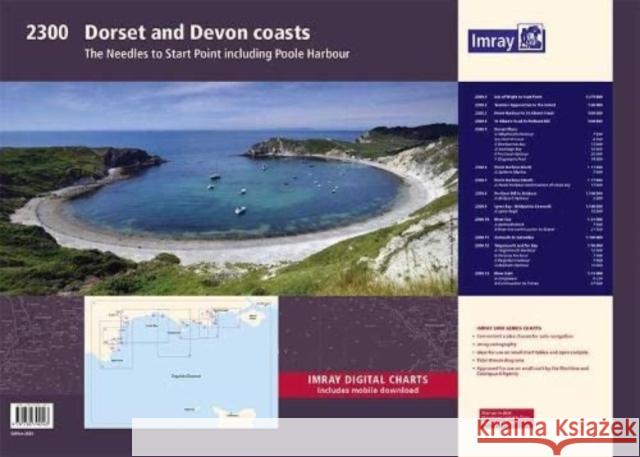 Imray 2300: Dorset and Devon Coasts Chart Pack Imray, Laurie, Norie & Wilson Ltd 9781786794543 Imray, Laurie, Norie & Wilson Ltd - książka