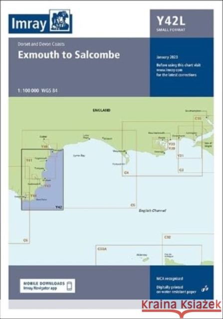 Imray Chart Y42: Laminated Exmouth to Salcombe Imray 9781786794772 Imray, Laurie, Norie & Wilson Ltd - książka