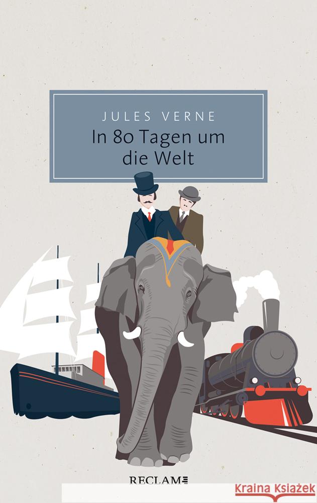 In 80 Tagen um die Welt Verne, Jules 9783150206492 Reclam, Ditzingen - książka