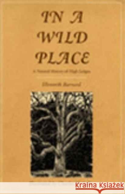 In a Wild Place: A Natural History of High Ledges Barnard, Ellsworth 9780932691224 University of Massachusetts Press - książka
