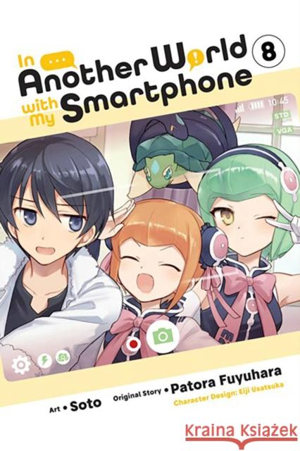 In Another World with My Smartphone, Vol. 8 (manga) Patora Fuyuhara 9781975321178 Yen Press - książka