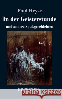 In der Geisterstunde und andere Spukgeschichten Heyse, Paul 9783843027021 Hofenberg - książka