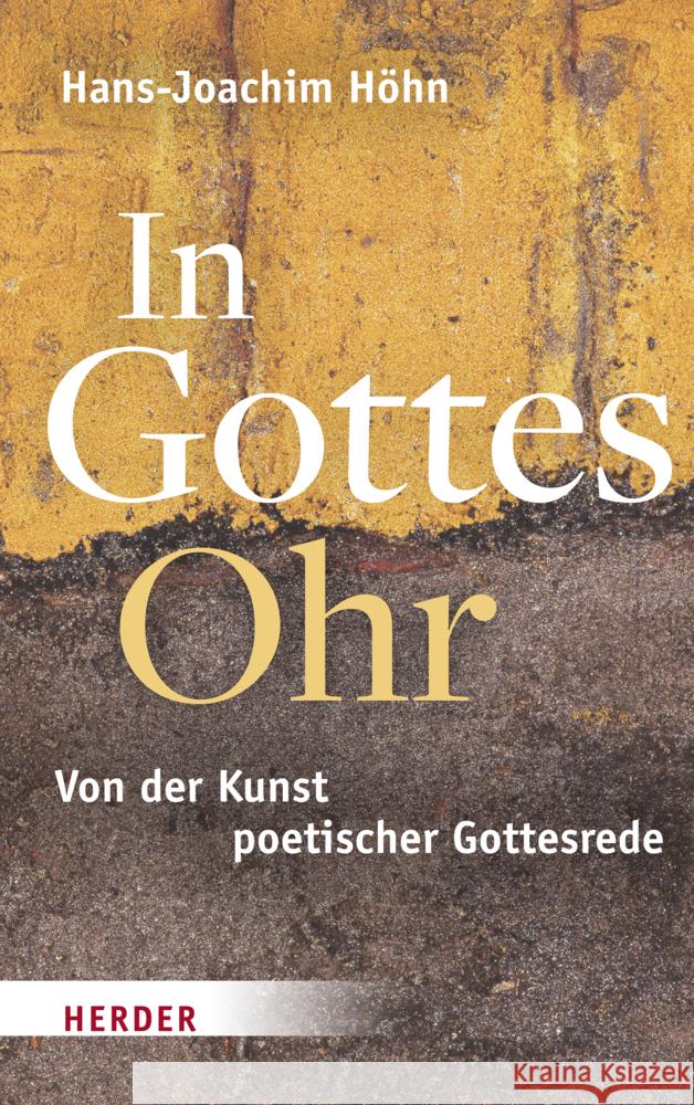 In Gottes Ohr Höhn, Hans-Joachim 9783451394034 Herder, Freiburg - książka