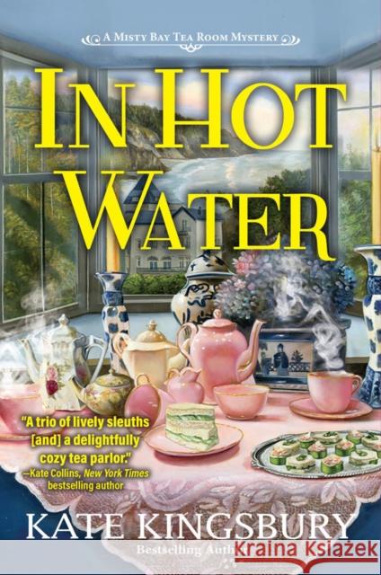 In Hot Water: A Misty Bay Tea Room Mystery Kate Kingsbury 9781639103652 Crooked Lane Books - książka