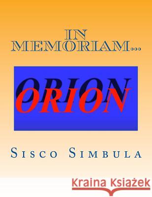 iN MEMORIAM... Simbula, Sisco 9781517072452 Createspace - książka