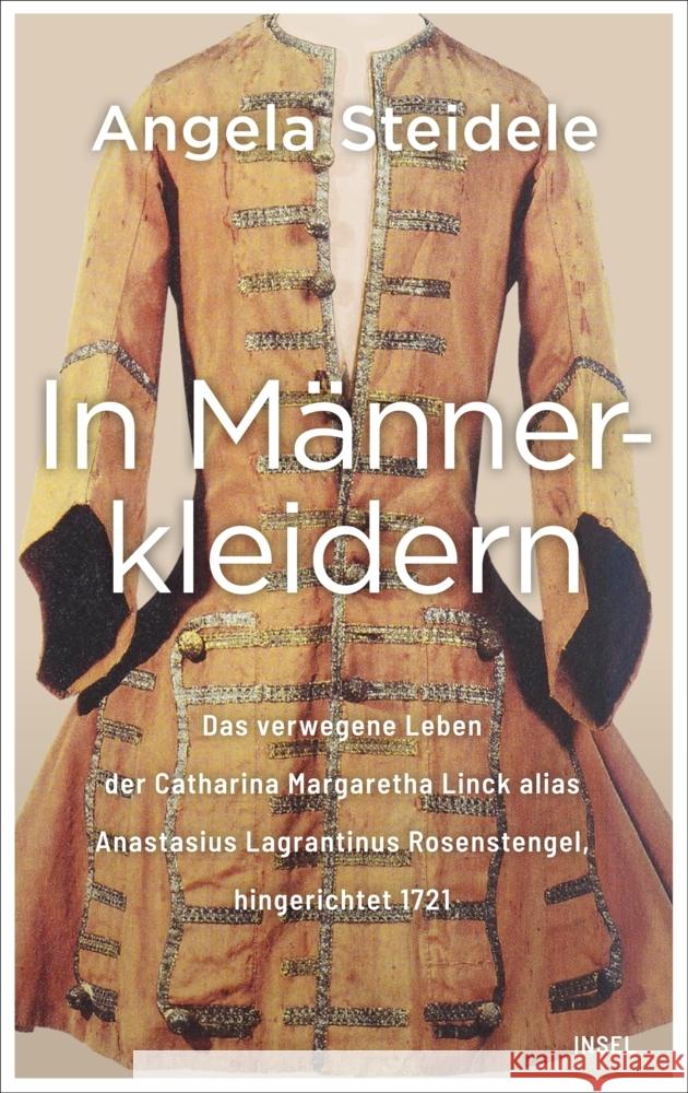 In Männerkleidern Steidele, Angela 9783458179450 Insel Verlag - książka