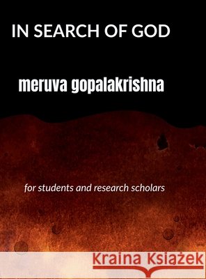 In Search of God by Meruva Gopalakrishna: Hindu Mythology Vs Western Psychology Meruva Gopalakrishna 9798896320852 Notion Press - książka