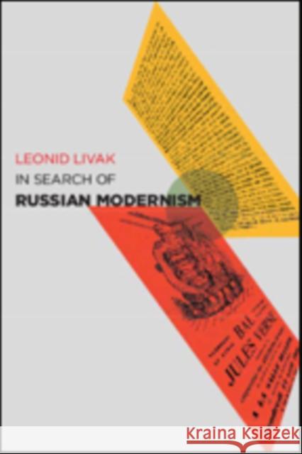 In Search of Russian Modernism Leonid Livak 9781421426419 Johns Hopkins University Press - książka